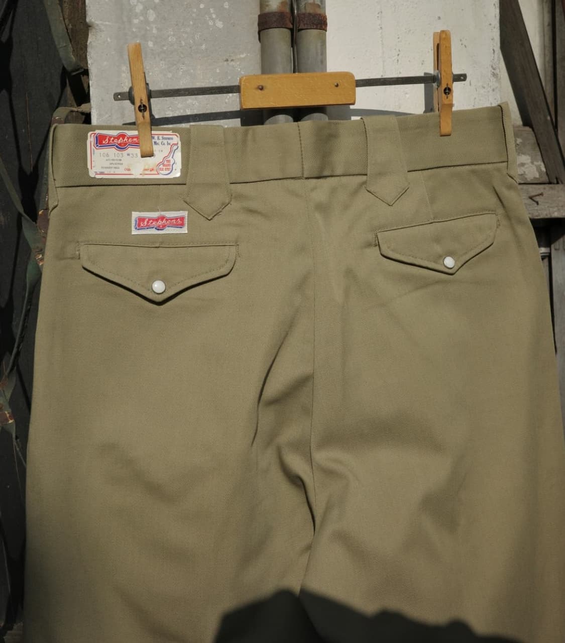 60s stephens 웨스턴 치노팬츠 상품이미지5