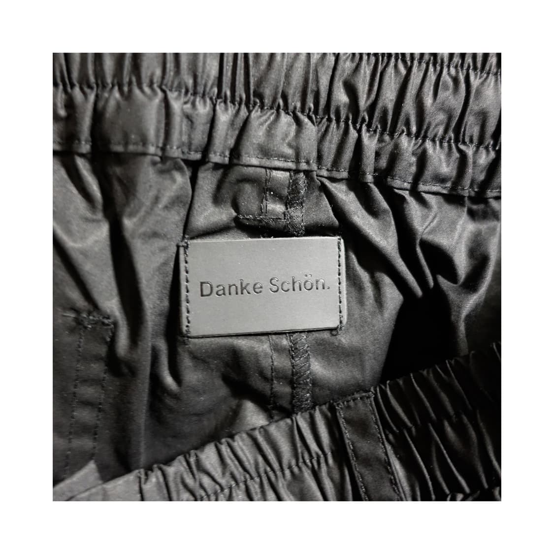 [M] DANKE SCHON  당케쉔 페이퍼 코팅 스트링 팬츠  상품이미지6