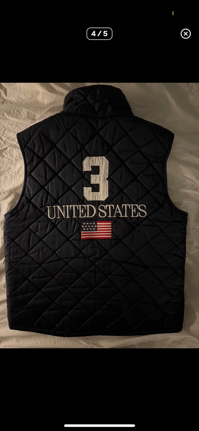 폴로 빅포니 성조기 패딩 조끼 구해요 상품이미지2