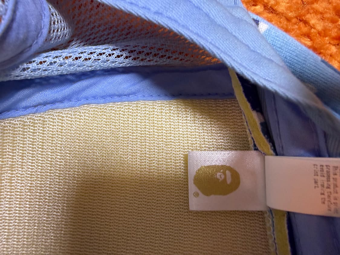 베이프 매쉬캡 블루 상품이미지5