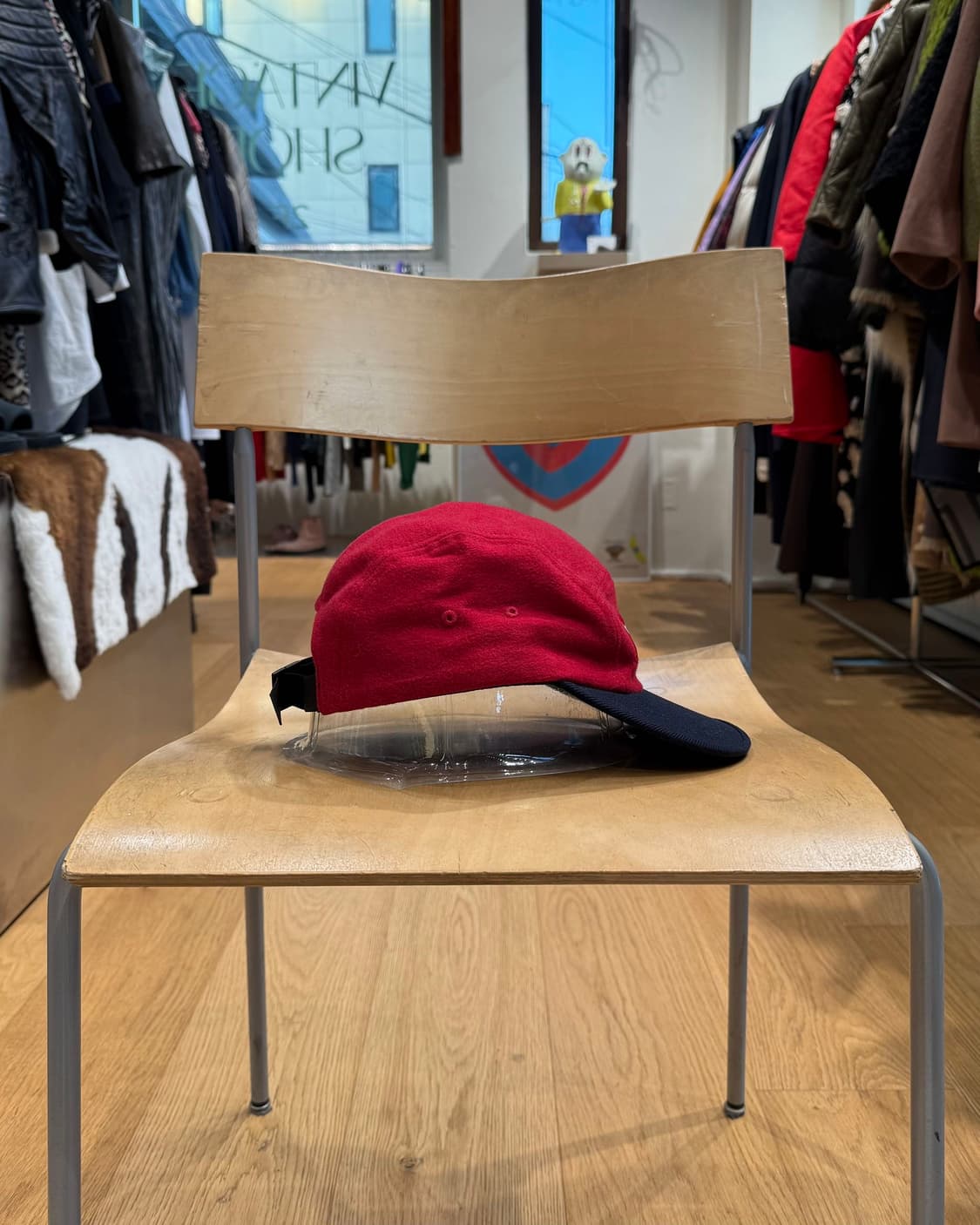 슈프림 레드 투톤 캠프캡  상품이미지5