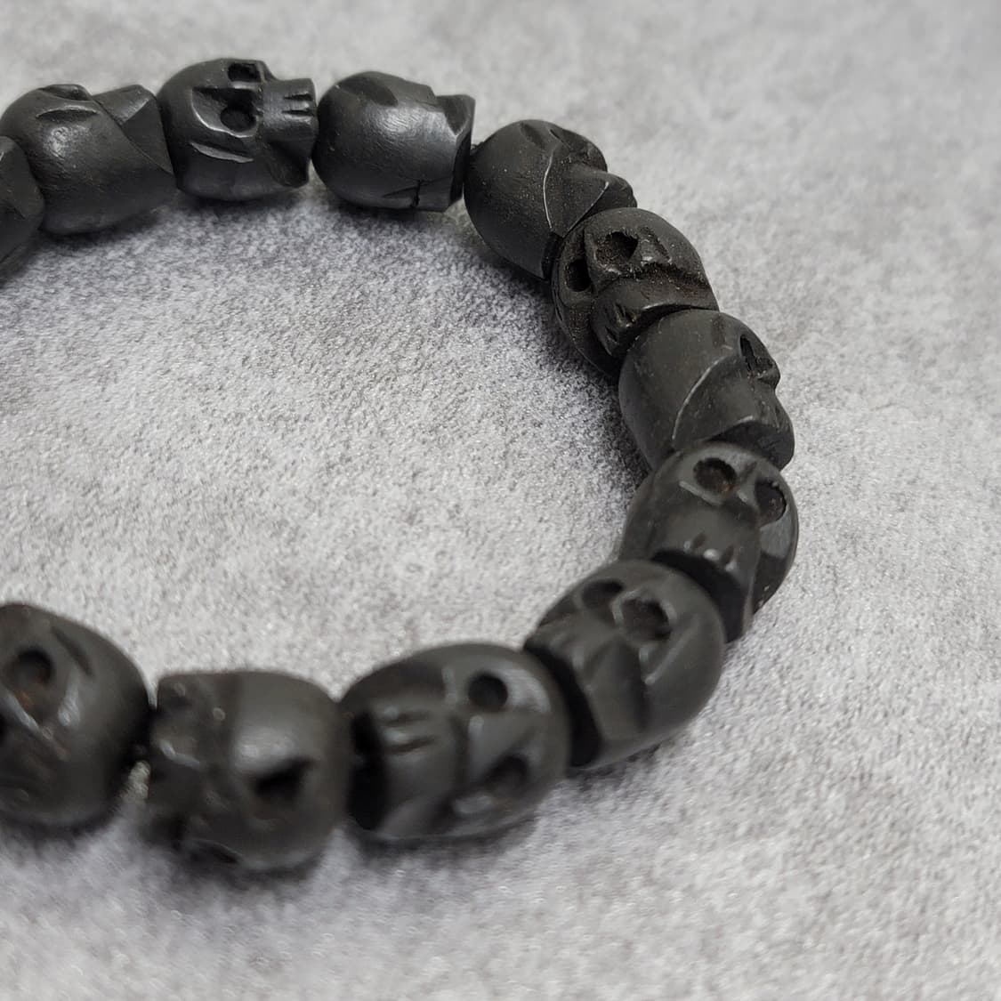 wood skull bracelet  set 상품이미지7