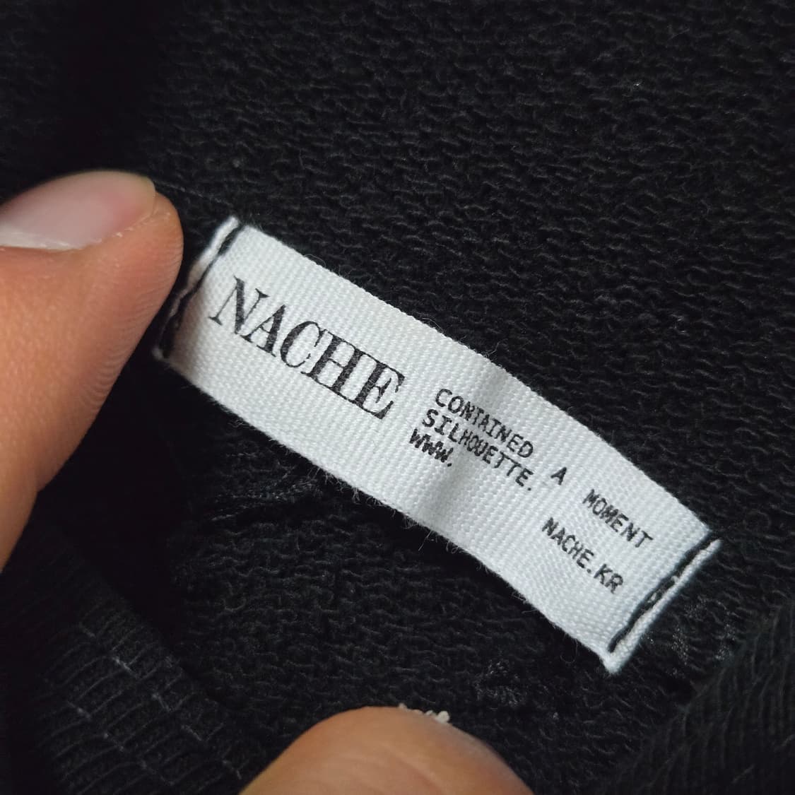 나체 슬릿 코튼 맨투맨 /여성 맨투맨/여자 맨투맨  상품이미지3