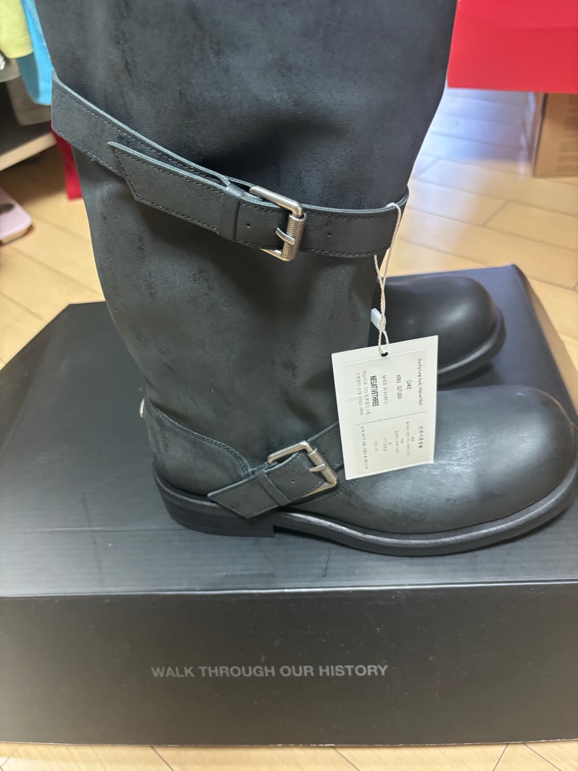 새상품)네거티브쓰리 롱부츠 240 상품이미지2