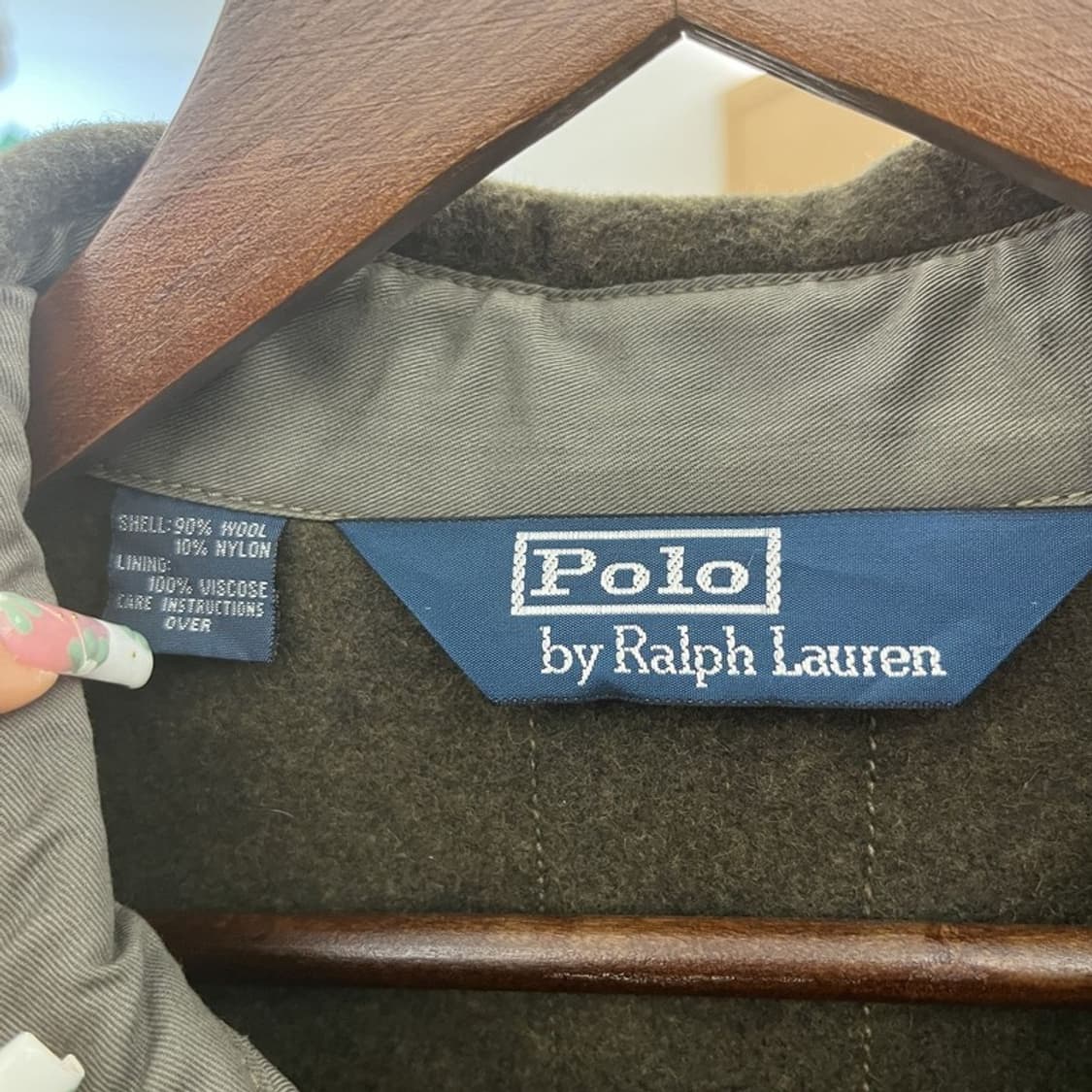 폴로 랄프로렌 90's 밀리터리 사파리 헌팅 워크자켓 M C11011 상품이미지5