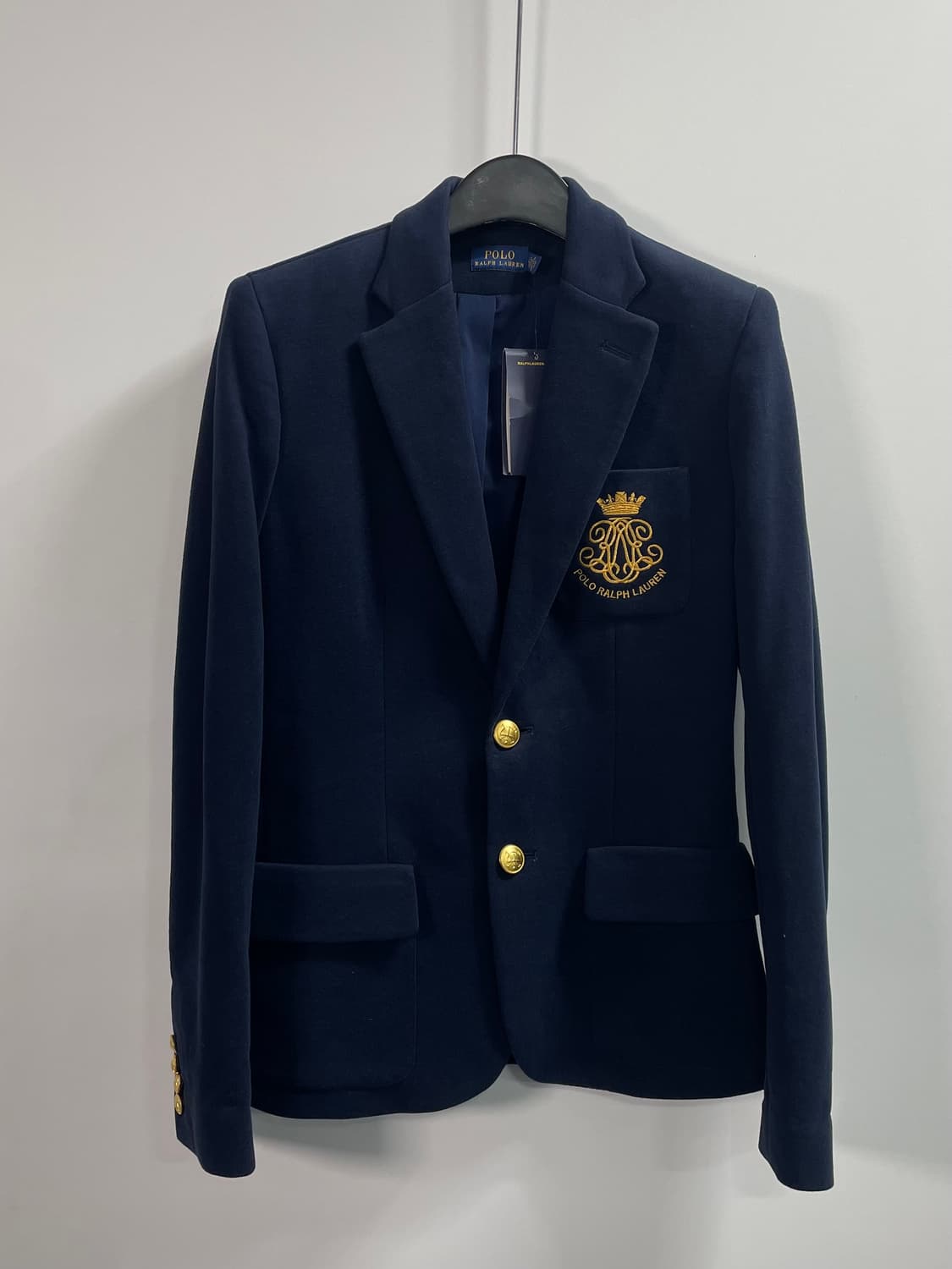 (새제품) 폴로 랄프로렌 코튼 금장 블레이저 자켓 (on.331)   상품이미지1