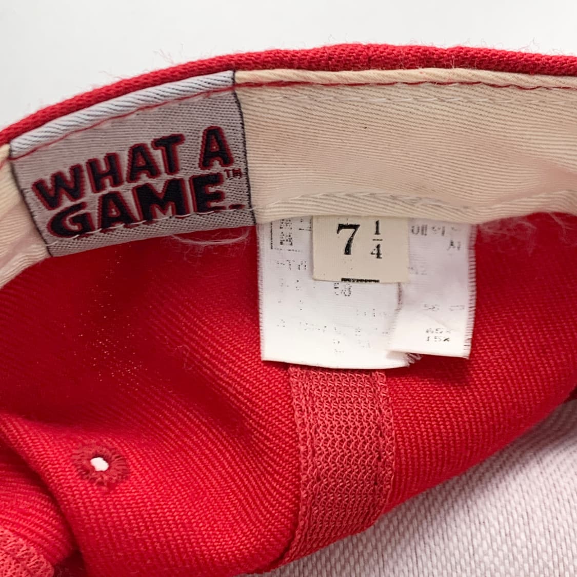 [OS/정품] 엠엘비 레드/네이비 볼캡모자
 상품이미지6