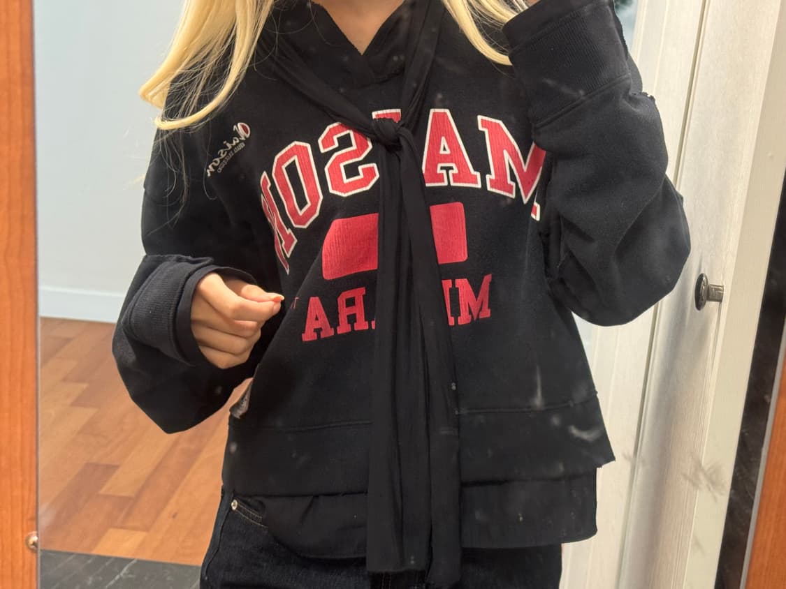 미하라 야스히로 우먼즈 맨투맨 + 스카프 세트 상품이미지10