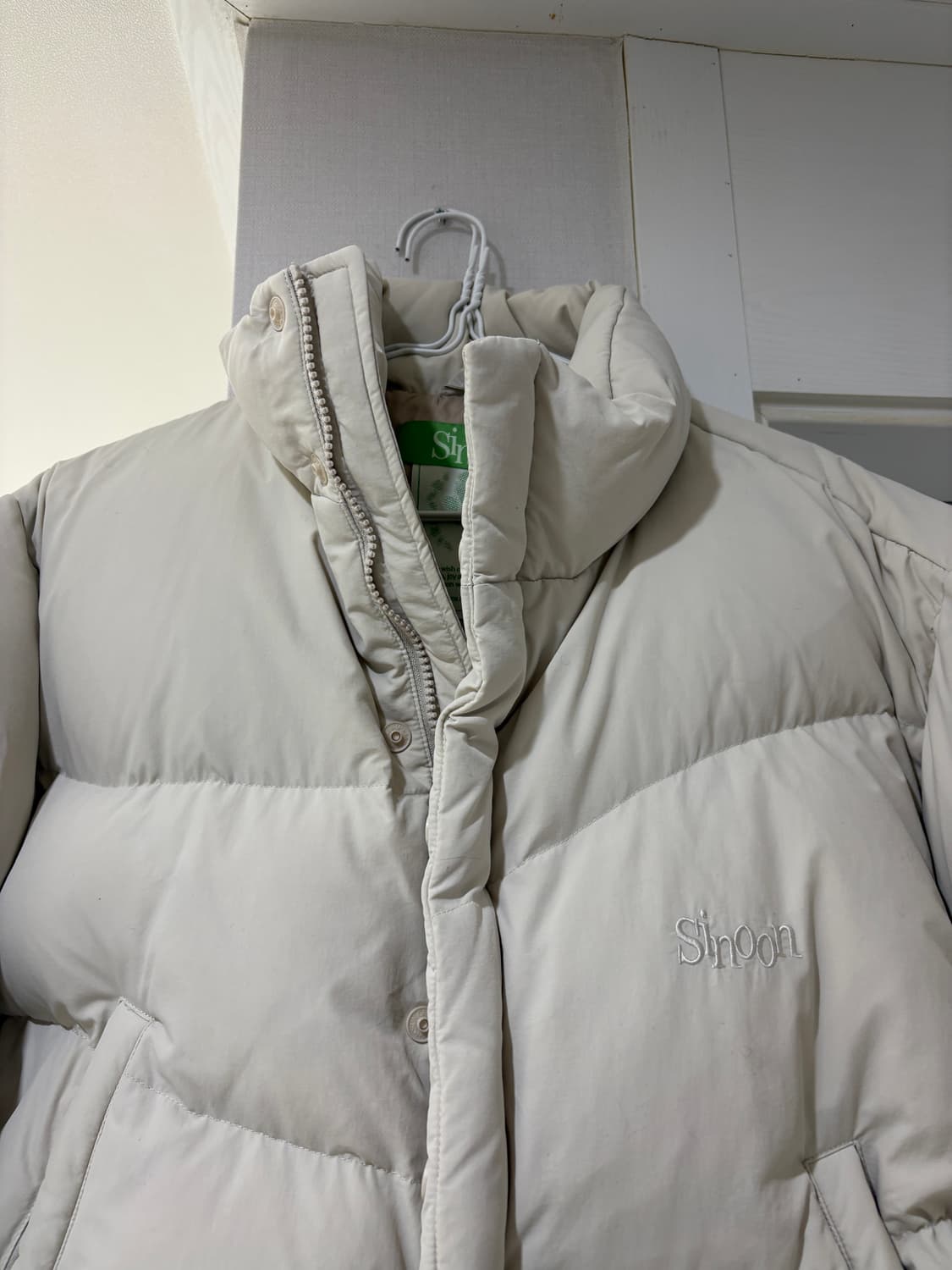 [sinoon] 아이보리 숏패딩 상품이미지2