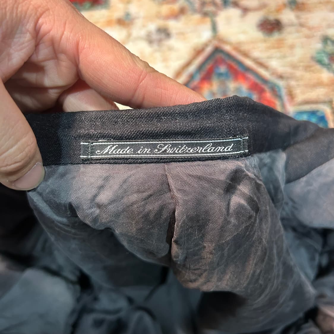 [M] 80s 에르메질도 제냐 더블 블레이저 상품이미지8