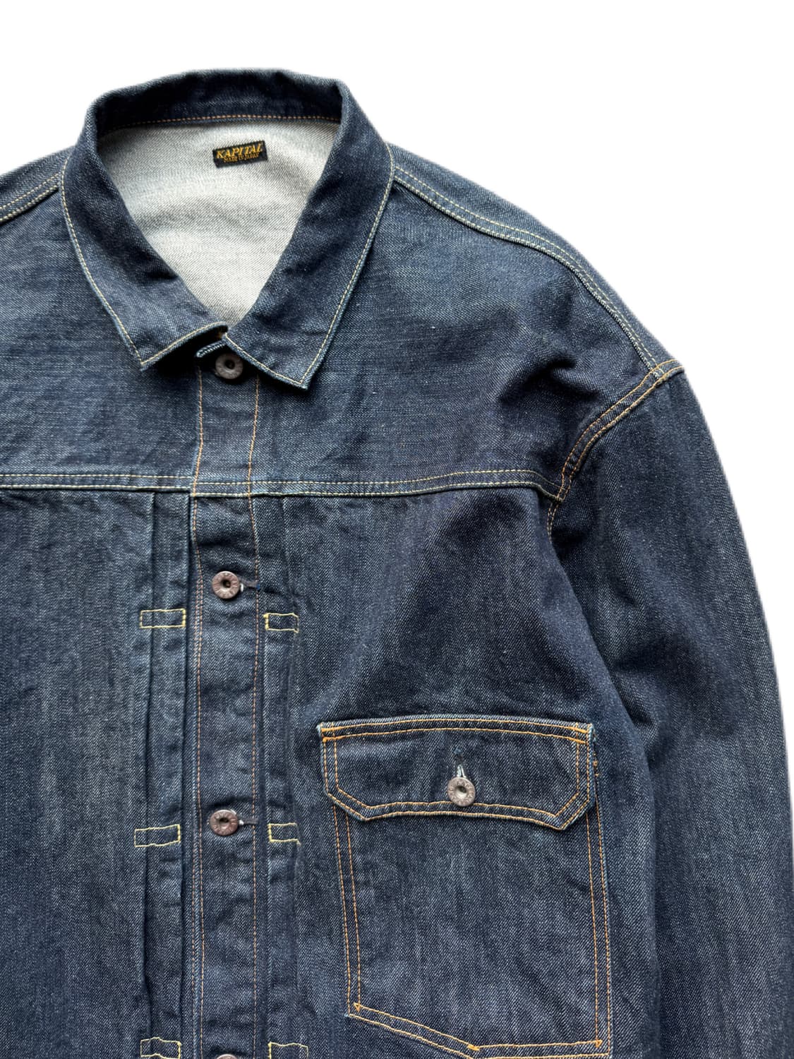 캐피탈 14온즈 1st 원워시 자켓 7(2XL) 상품이미지3