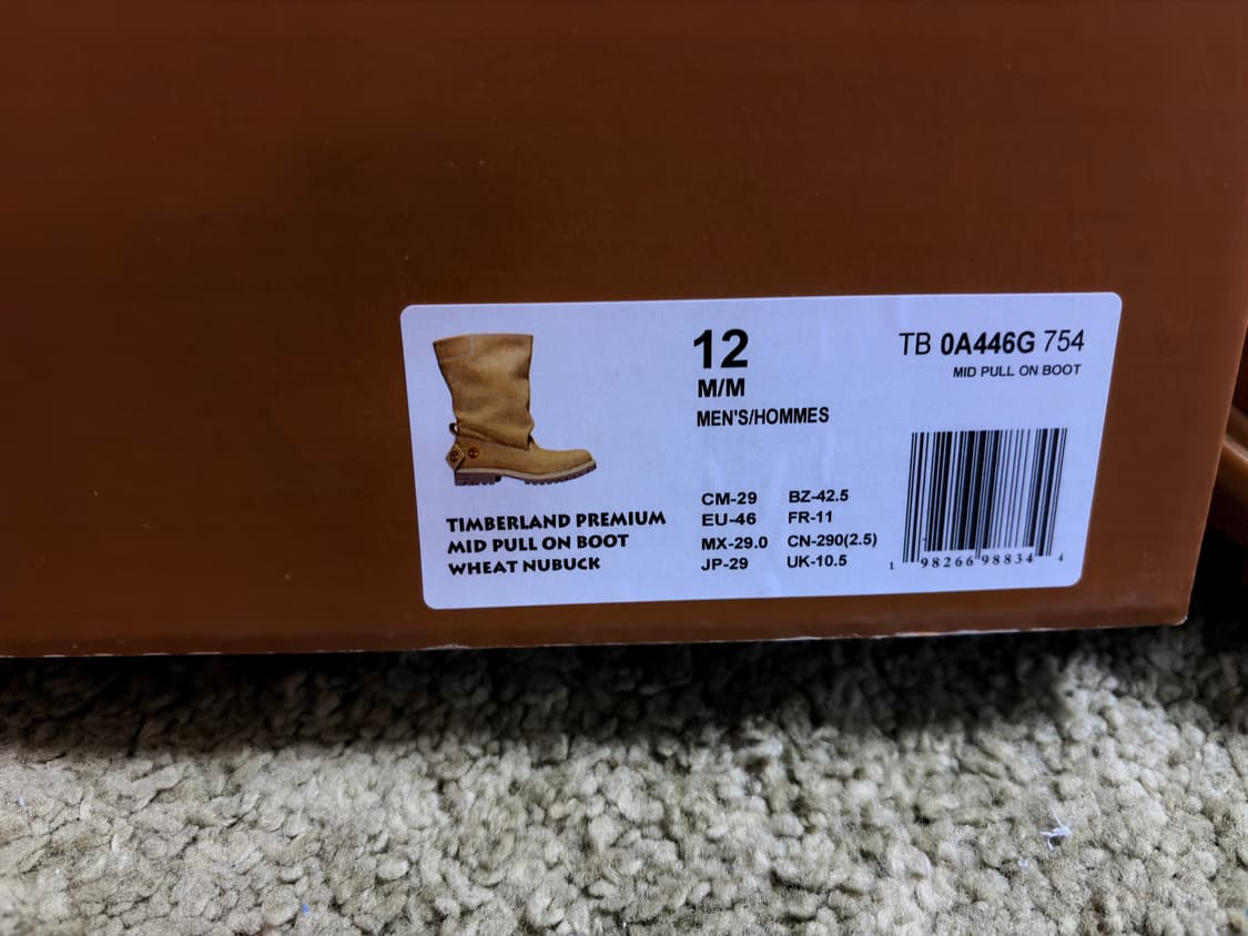 telfar timberland 텔파 팀버랜드 290 새상품 상품이미지6