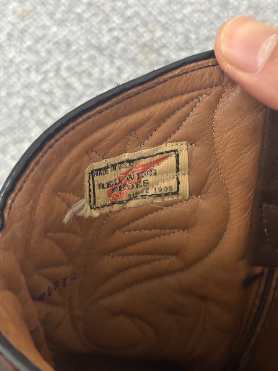 80's 레드윙 9801 페코스 웨스턴 부츠 상품이미지6