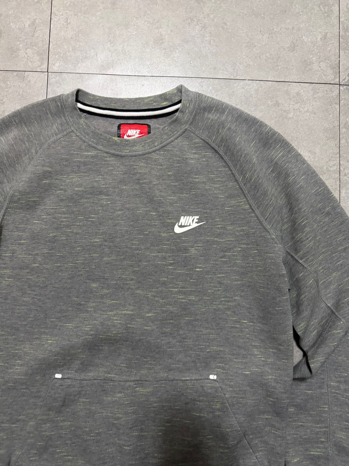 나이키 테크팩  그레이 스웻셔츠 95 size  상품이미지3