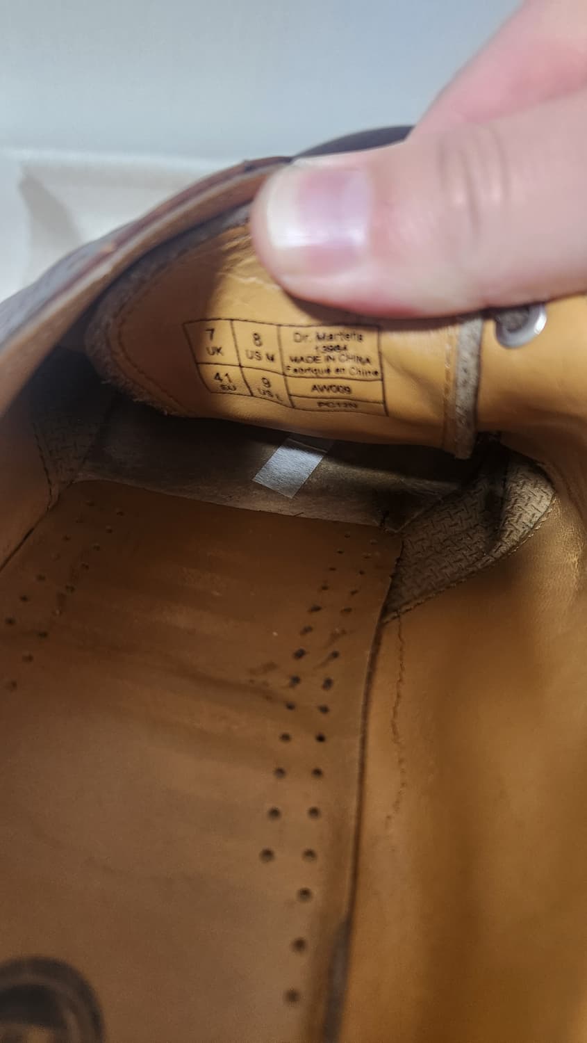닥터마틴 13984 브라운 윙팁 us8 265 추천 상품이미지4