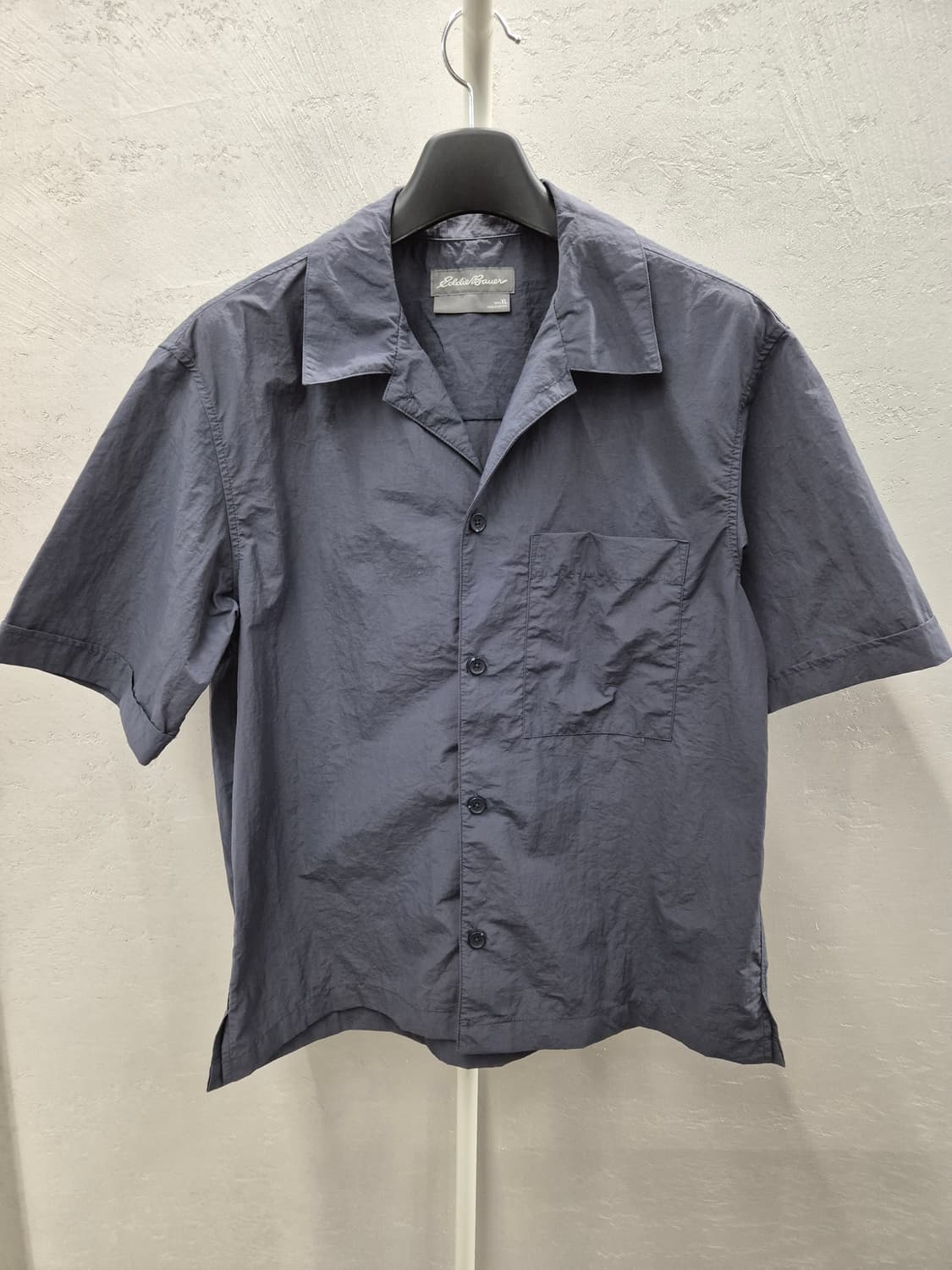 Eddie Bauer 네이비 반팔 셔츠 XL 상품이미지2