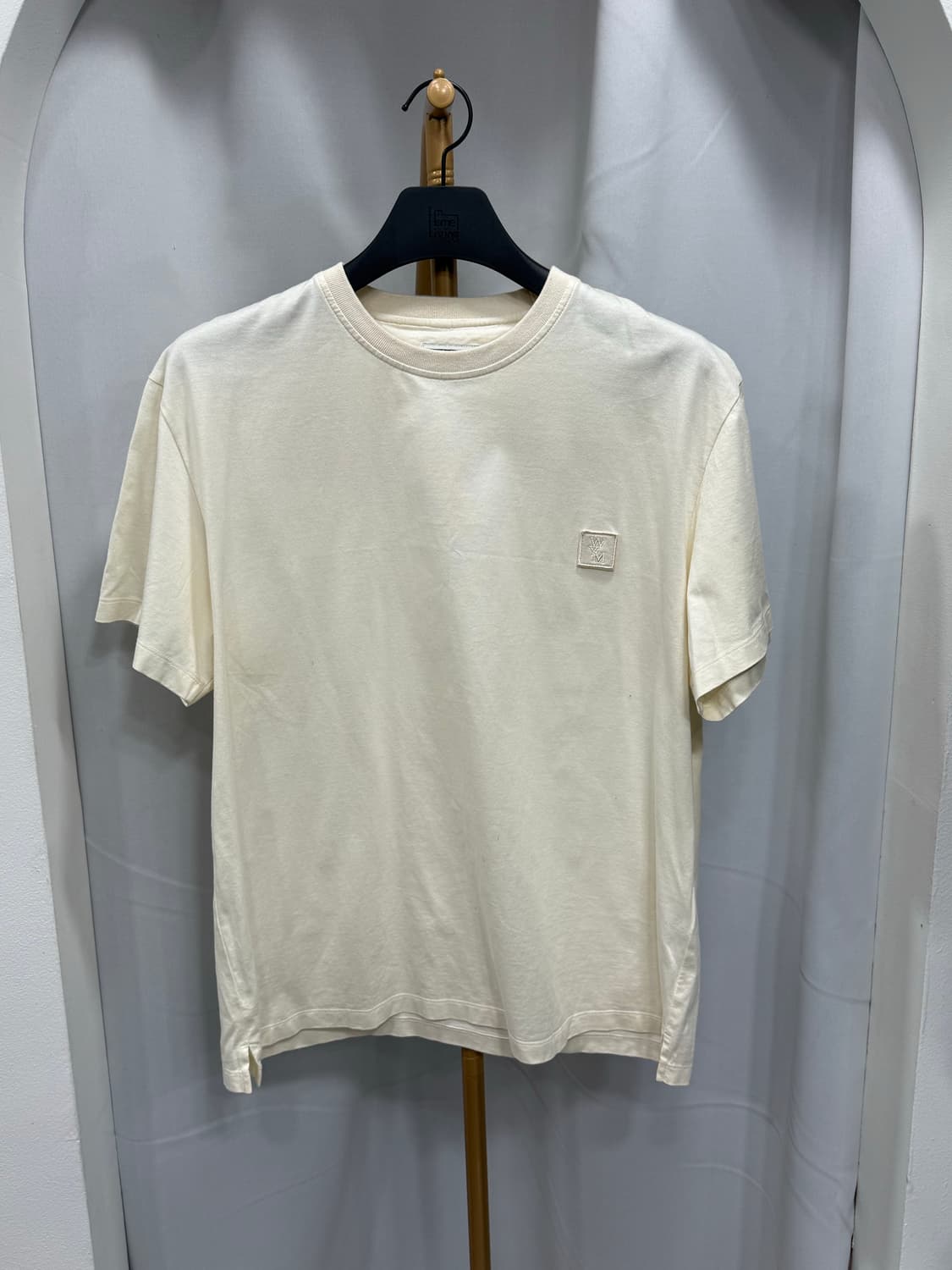 우영미 백로고 퍼지 반팔 48사이즈 상품이미지2