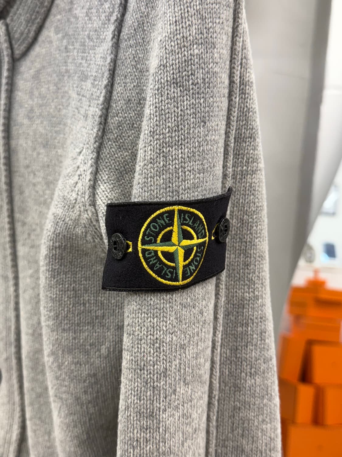 [S] 스톤아일랜드 울 집업 가디건 상품이미지2