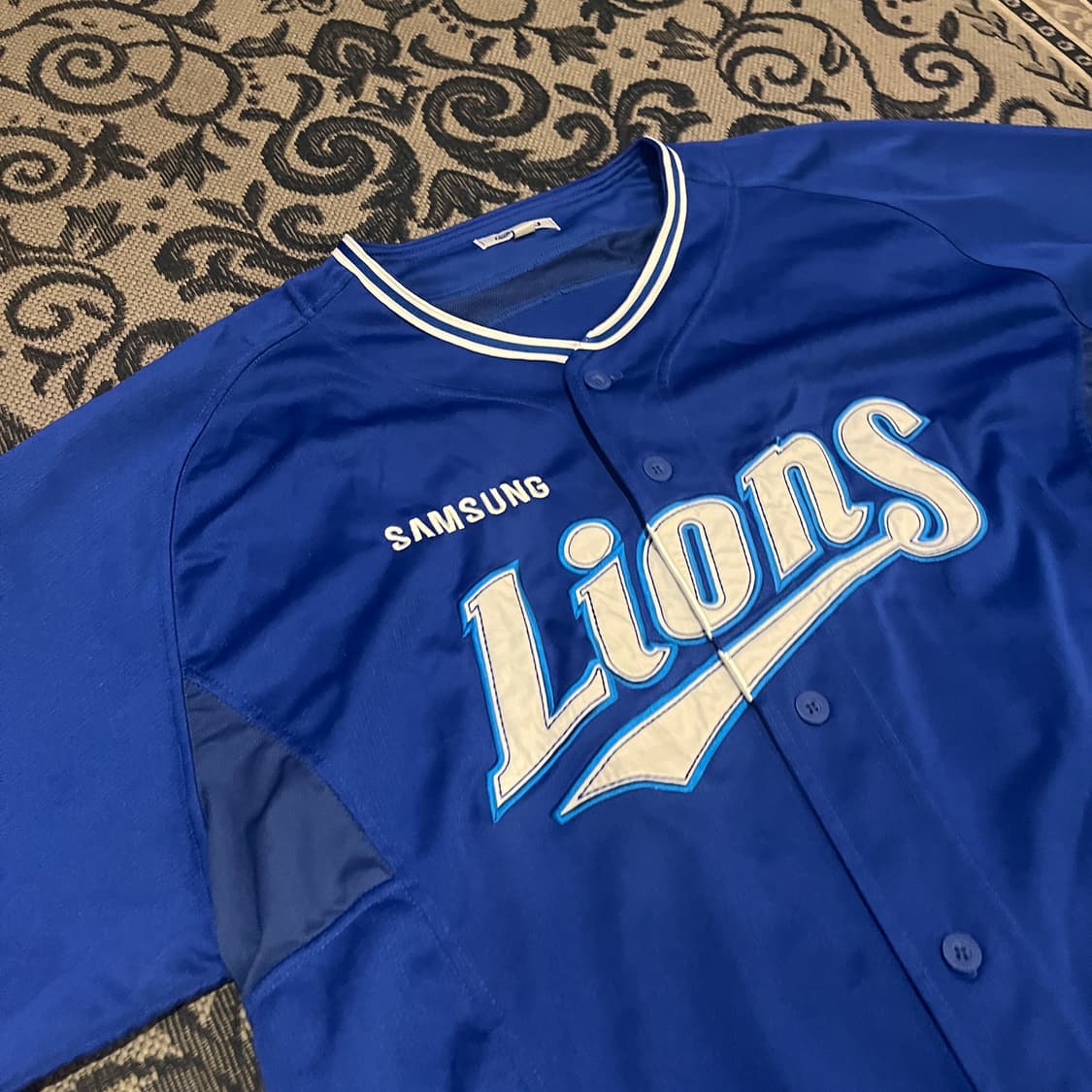 120 삼성라이온즈 레플리카 노마킹 유니폼/W2587 상품이미지3