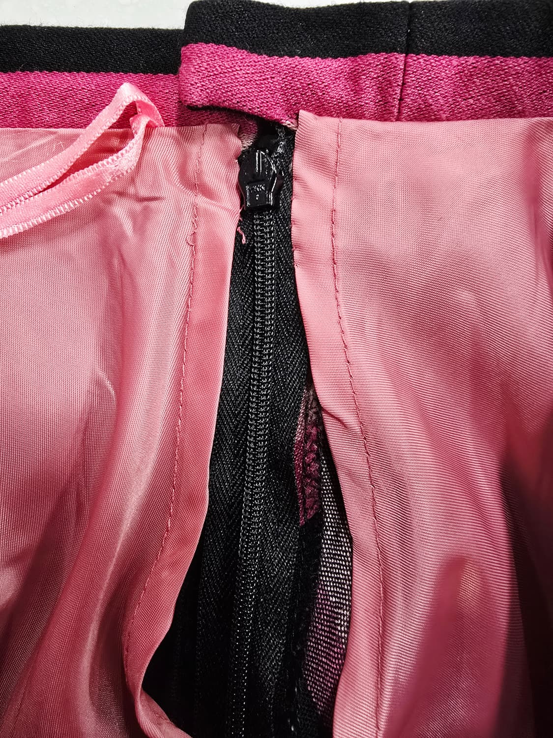 레니본 핑크 스트라이프 플리츠 스커트 상품이미지7