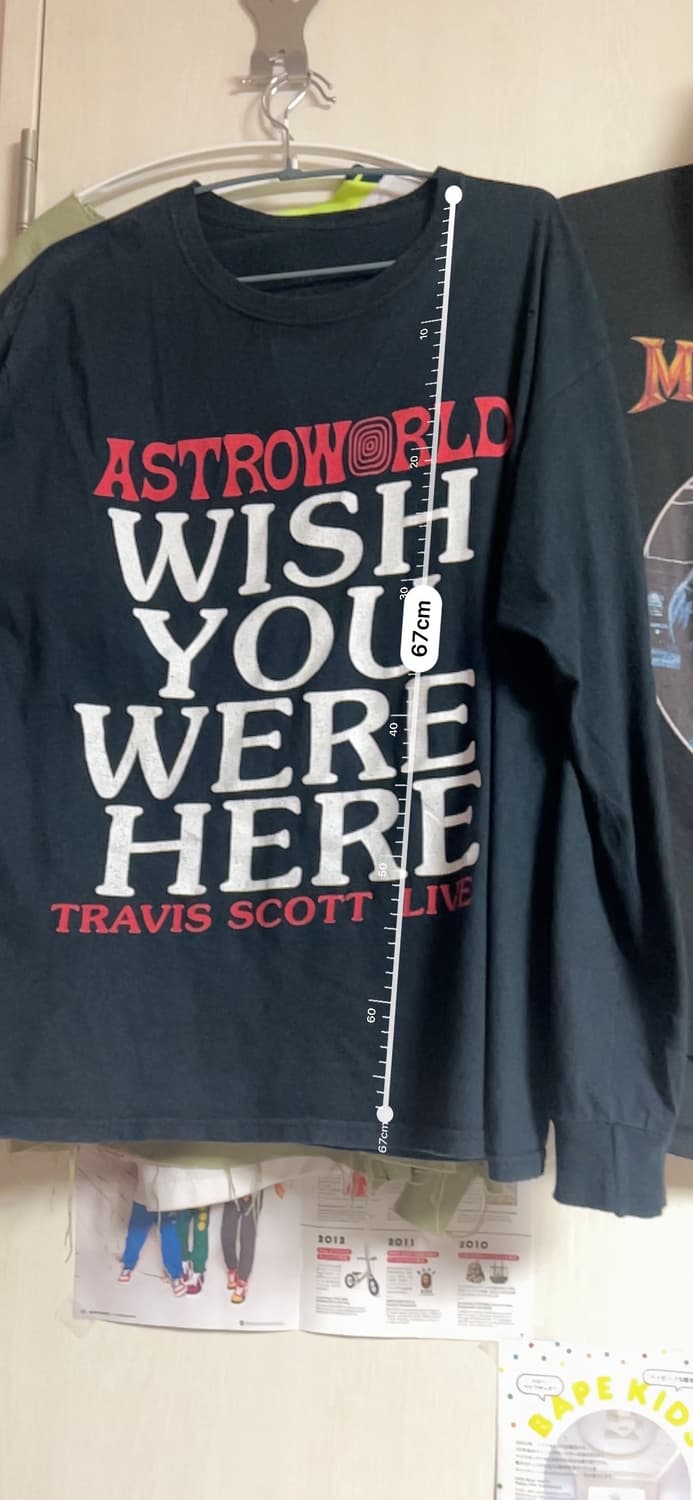 트레비스 스캇 콘서트 롱슬리브 상품이미지3