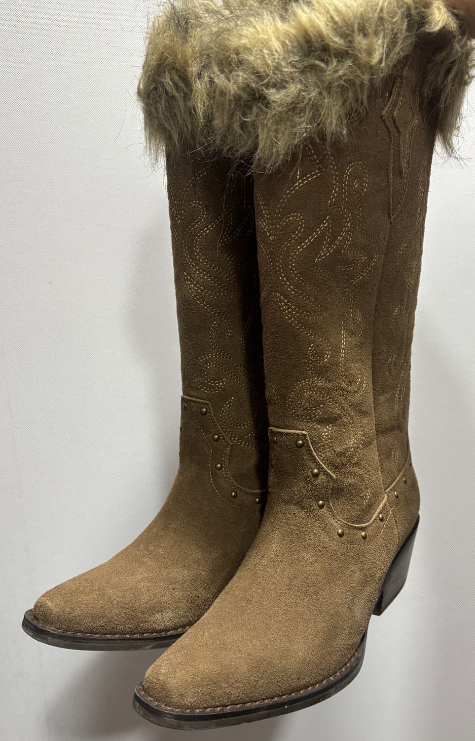 루루서울 웨스턴 믹스 퍼부츠 브라운 240 상품이미지1