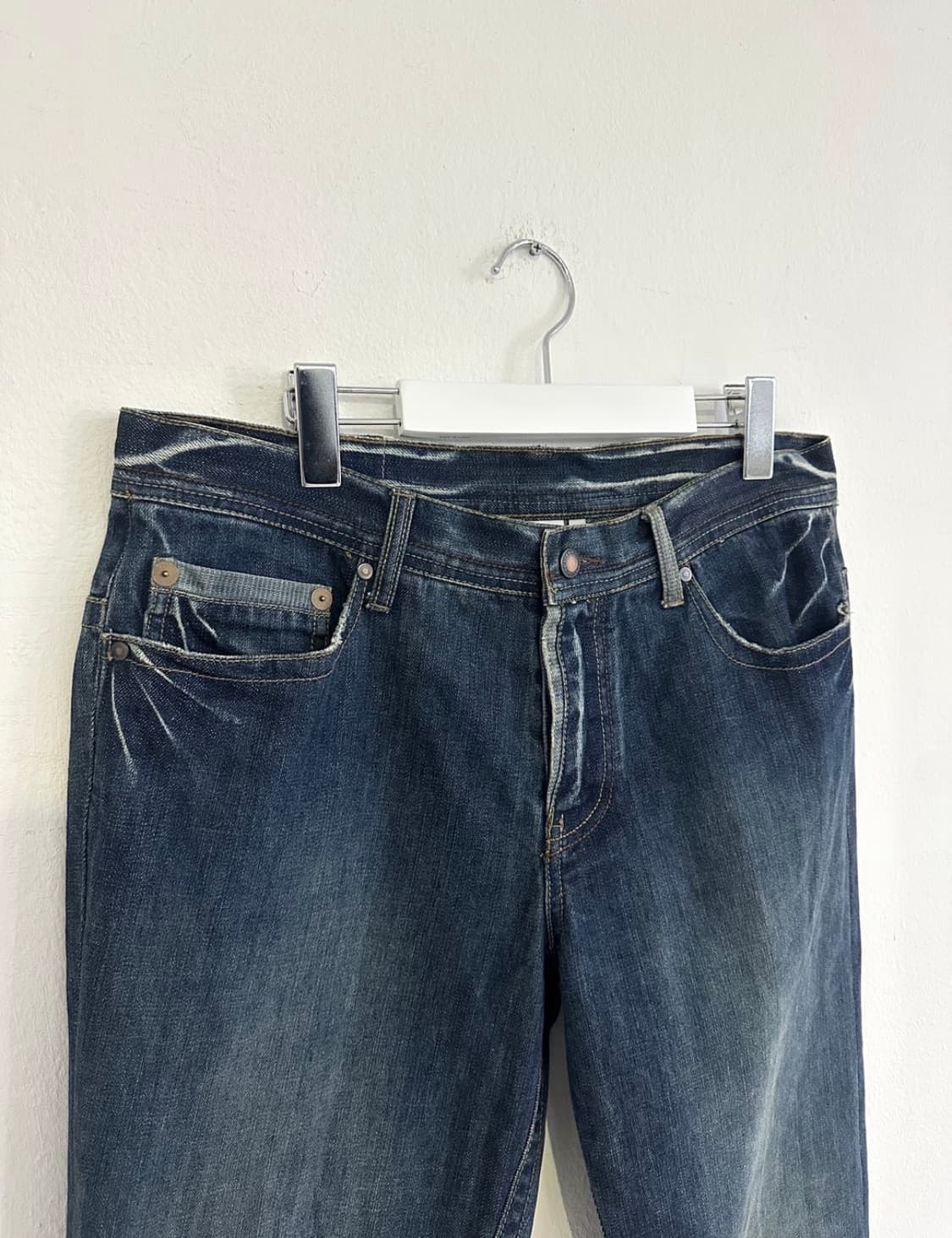 아르마니 익스체인지 크랙 워싱 데님 팬츠 상품이미지6