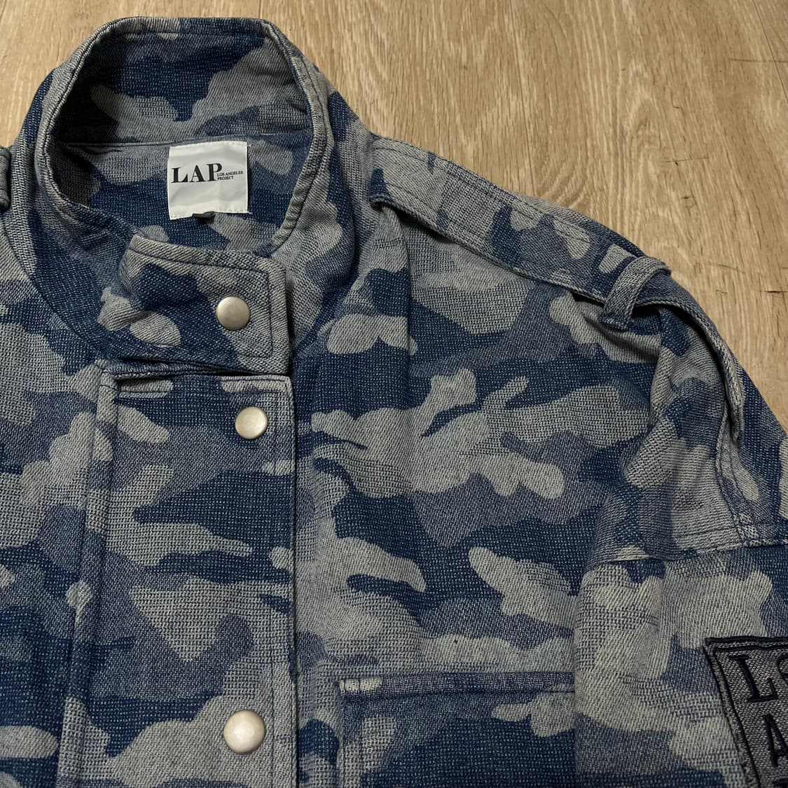 LAP 밀리터리 카모플라쥬 코튼 야상 자켓 M/95 상품이미지3