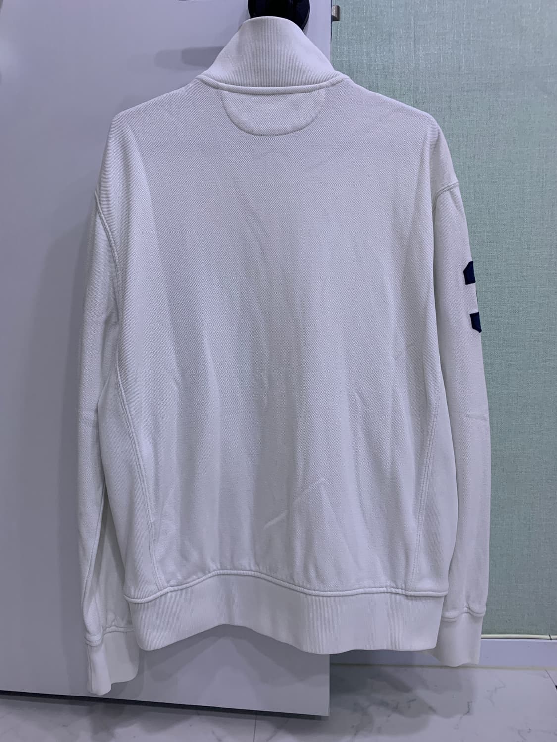 폴로 빅포니 화이트 코튼집업 상품이미지2