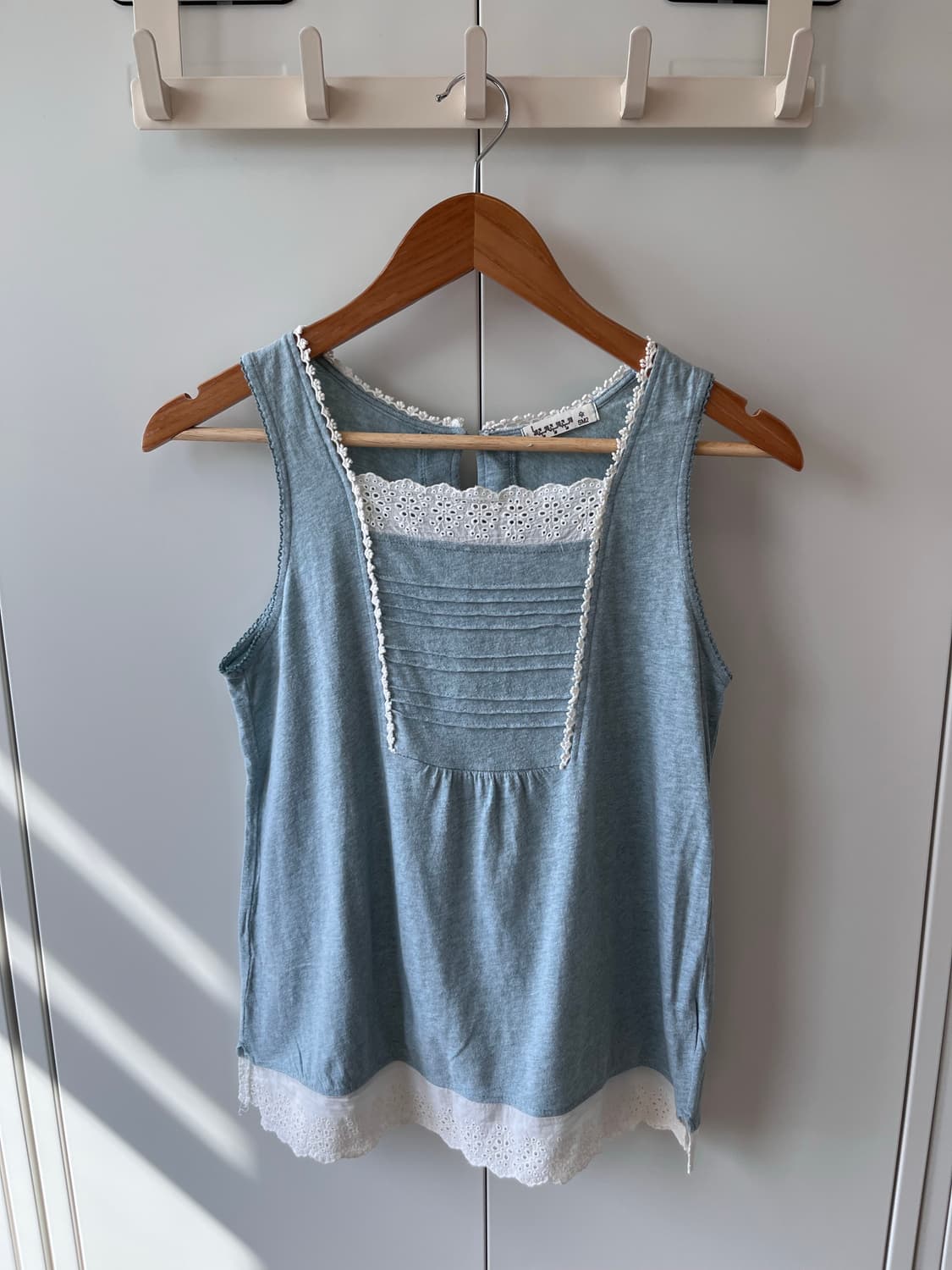 Sm2 사만사모스 레이스 하늘 슬리브리스 상품이미지6