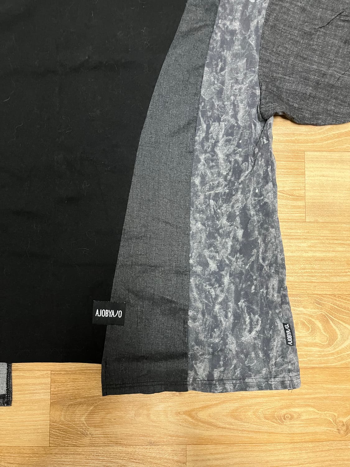 아조바이아조 블랙 반팔 티셔츠 L 상품이미지3