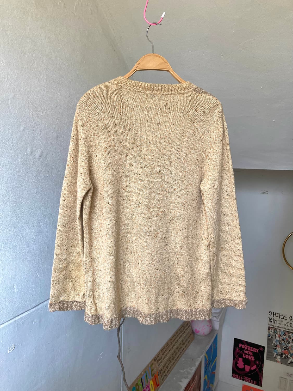 에스닉 오트밀 가디건 상품이미지6