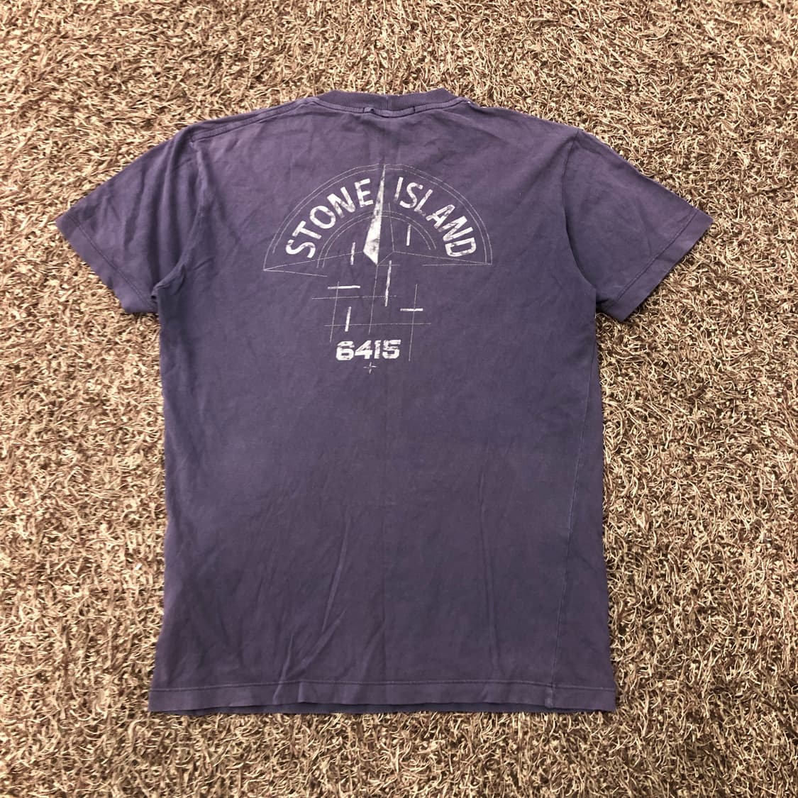 스톤아일랜드 로고 그래픽 반팔 티셔츠 상품이미지1