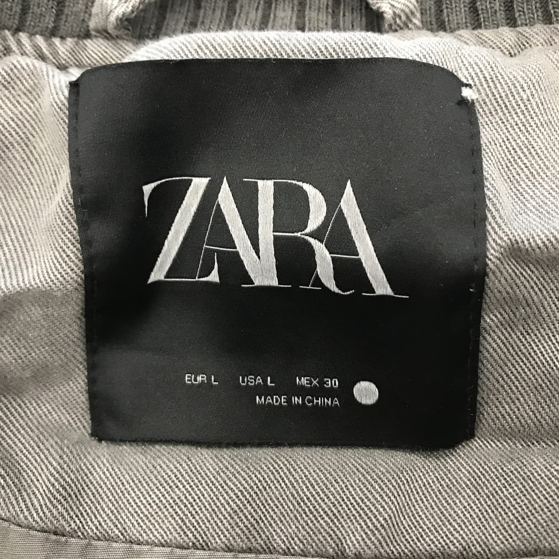 자라 퀼팅 오버사이즈 퀼팅봄버 [여성L사이즈] 상품이미지5