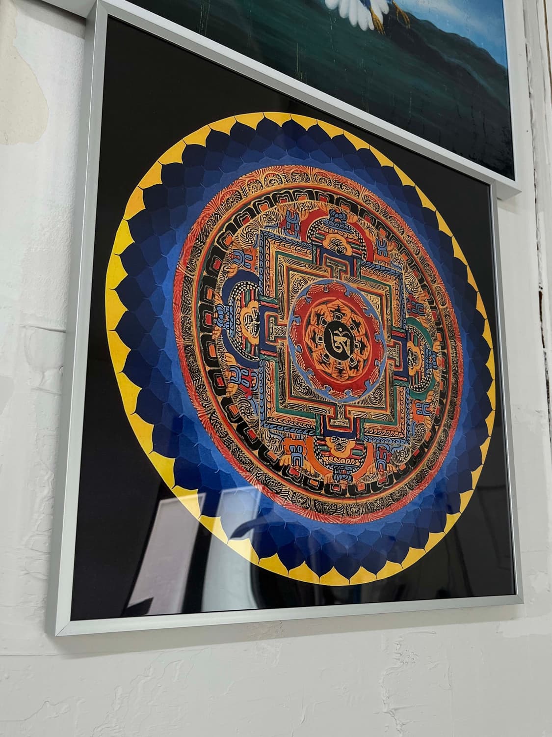 인도 만다라 아트 포스터 액자 40x40 상품이미지3