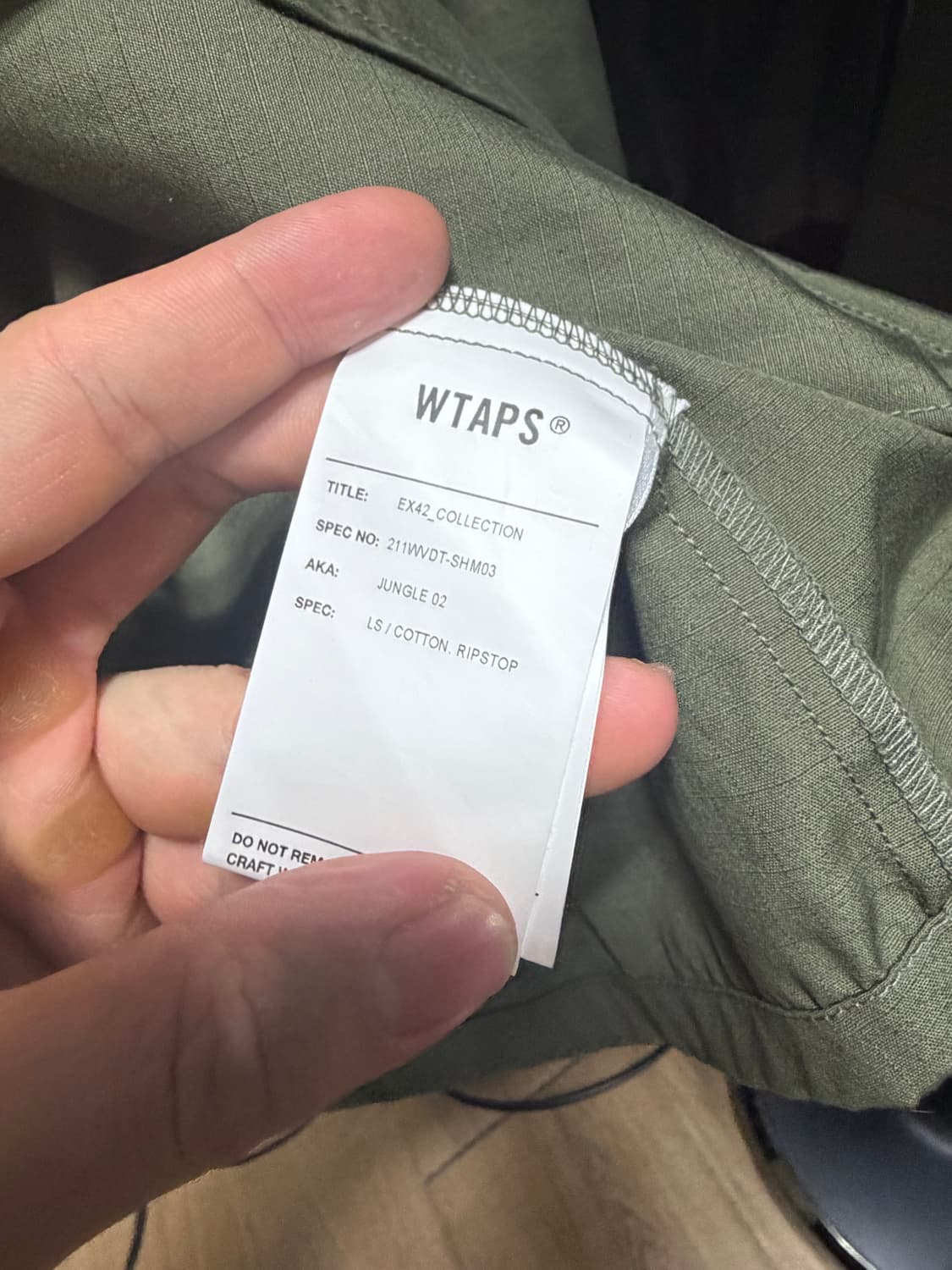 더블탭스 21ss 정글 셔츠 상품이미지7