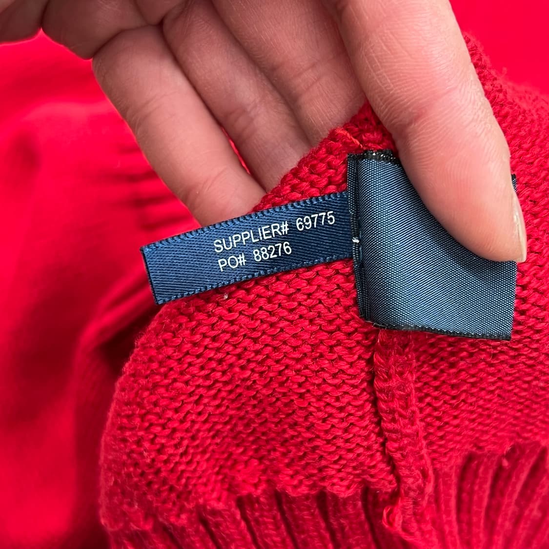 폴로 랄프로렌 반집업 니트 r2202 상품이미지7