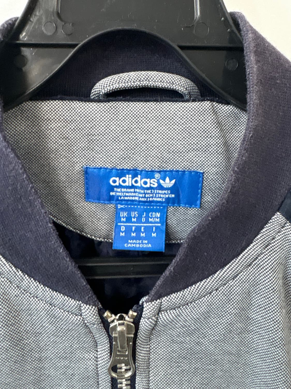 아디다스 배색 바시티 자켓 상품이미지6