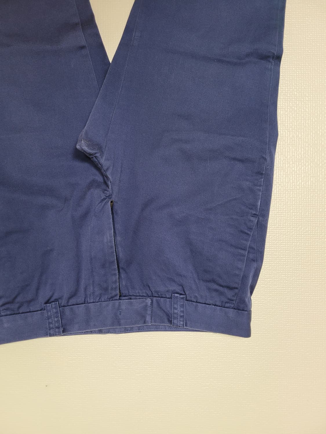 코너스 CONUS 남자 롤업 면바지 31 딥블루 상품이미지4