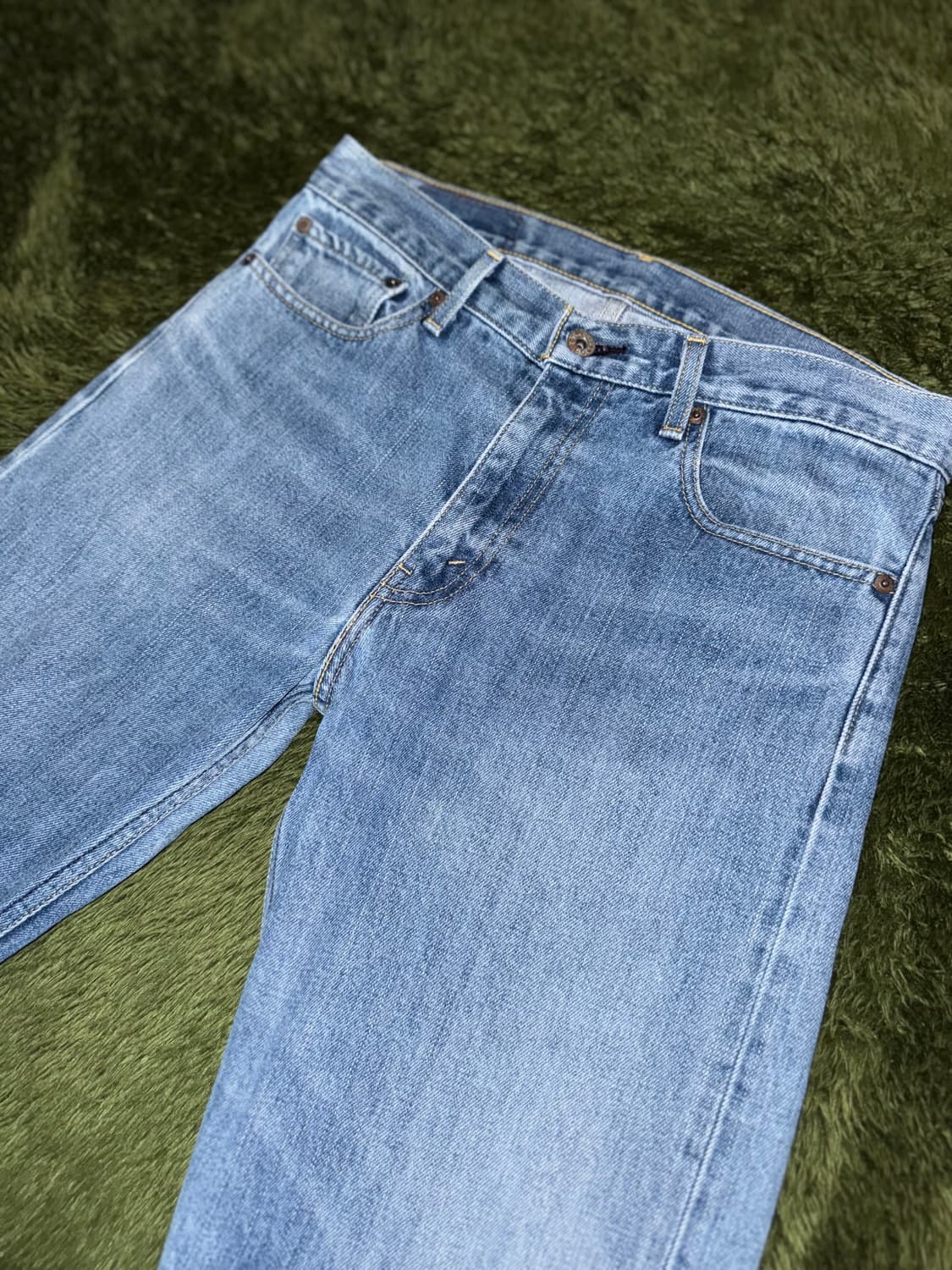 [33X32] 리바이스 532 재팬 릴리즈 빈티지 워싱 데님 팬츠 상품이미지2