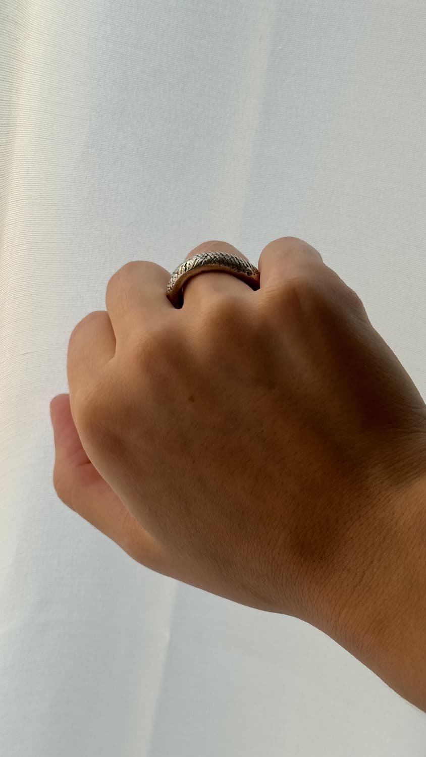 Jacqueline Rose Silver Stack Ring  상품이미지2