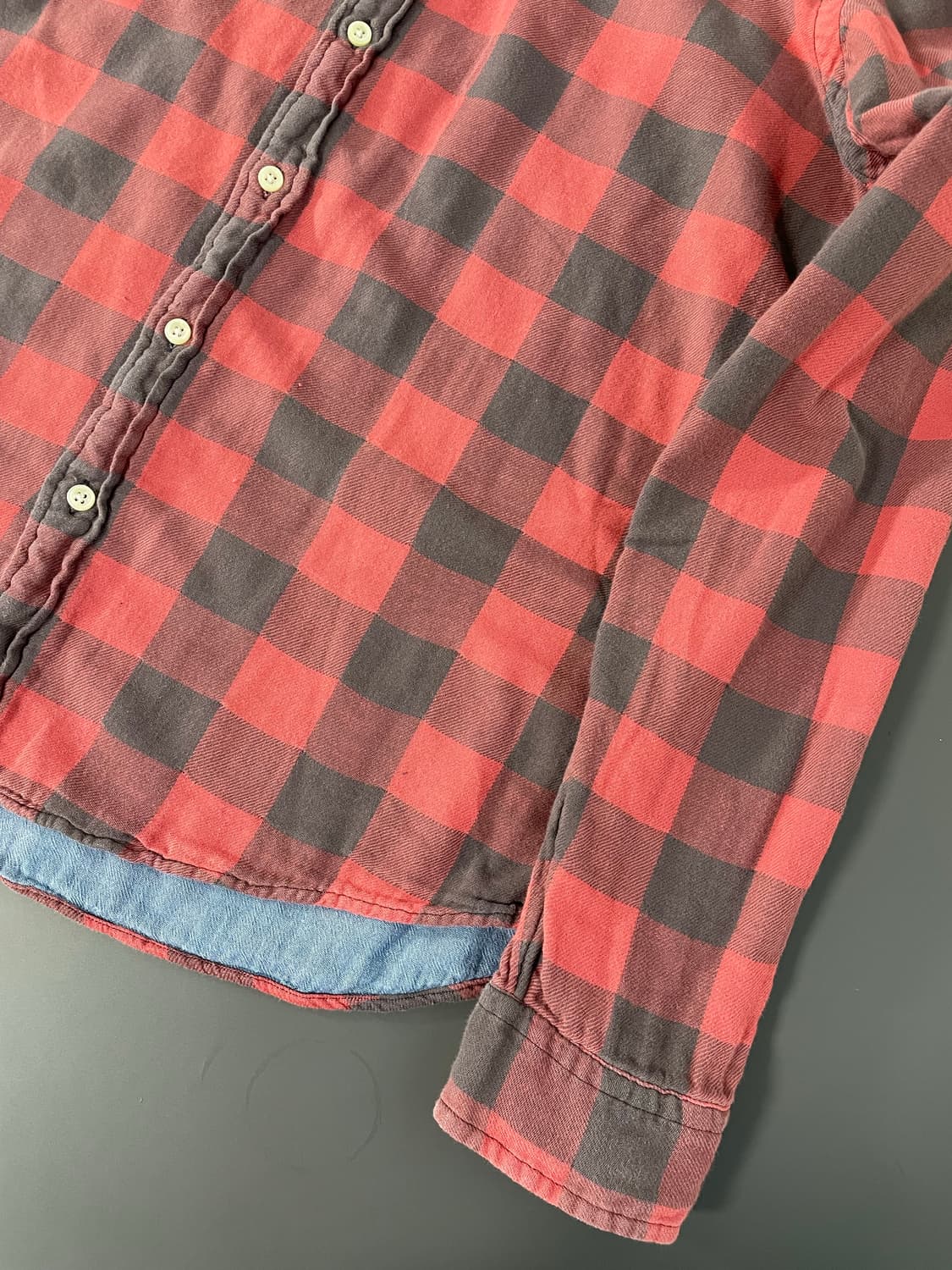 [M] 폴로 랄프로렌 플란넬 더블 페이스 셔츠 클래식핏 QR인증 상품이미지5