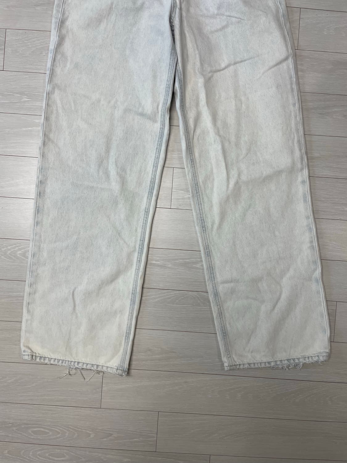 Newtro Wide Denim Pants - Ice Melt 상품이미지3