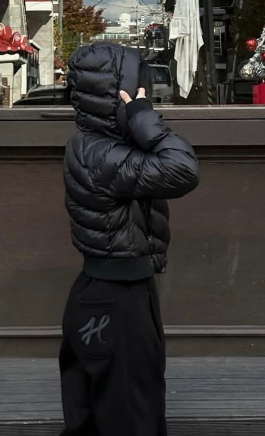 ason 크롭패딩 상품이미지2