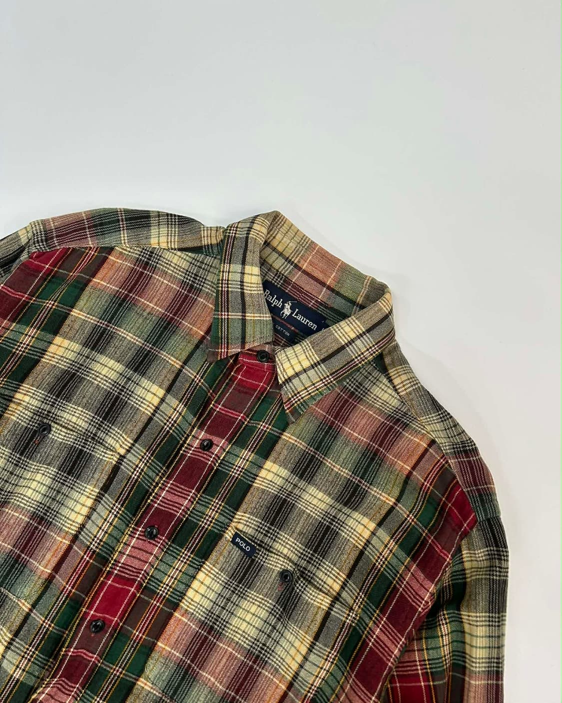 [100] 폴로 랄프로렌 멀티 체크 코튼 셔츠 상품이미지3