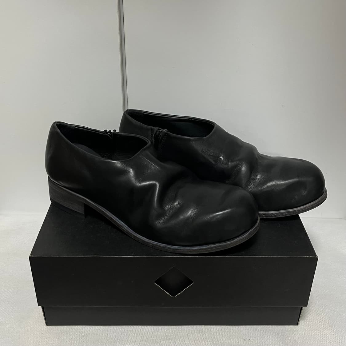 [42,44]에드워드 커밍 25fw 버블 토 더비슈즈/블랙 상품이미지3