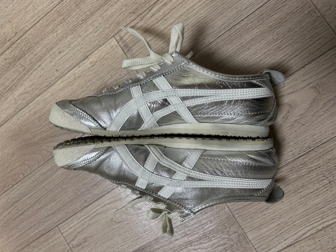 오니츠카타이거 멕시코66 화이트 실버 240 상품이미지4