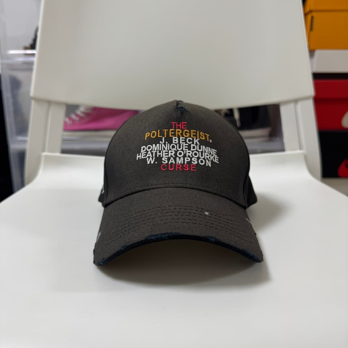 팔리할리우드 폴터가이스트2 캡(할로윈v2) / 블랙 상품이미지1