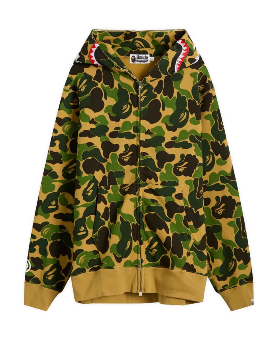 새상품 베이프 크리스탈 녹계 집업XL 상품이미지4