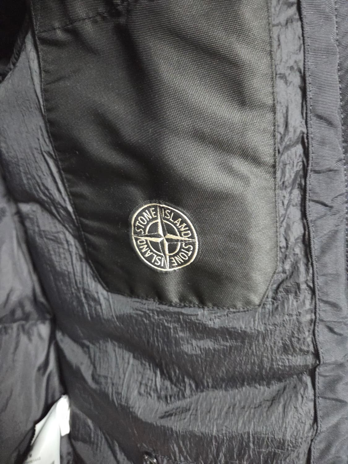 스톤아일랜드 20fw 크링클랩스 논후드 패딩 다크그레이(차콜) M 상품이미지7